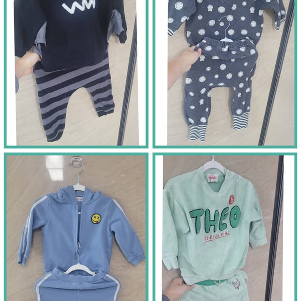 (유아90-100사이즈) 래핑차일드.해피랜드.알로앤루.베베드피노 상하복