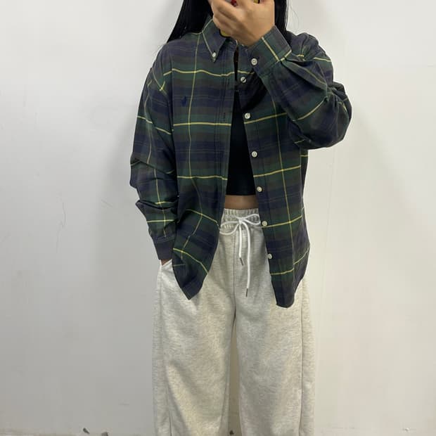 폴로 체크 셔츠[669]