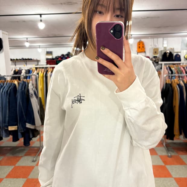 스투시 롱슬리브