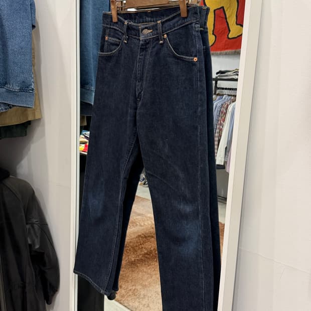 00s Levis 리바이스 607 오렌지탭 인디고 데님 팬츠 (31)