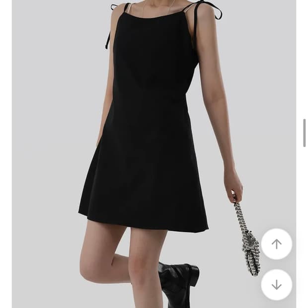 어텀 타이 린넨 원피스