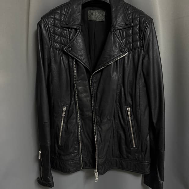 올세인츠 가죽 자켓