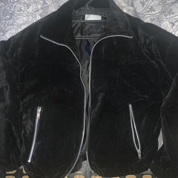 젠틀커버 스웨이드 자켓 블루종 100