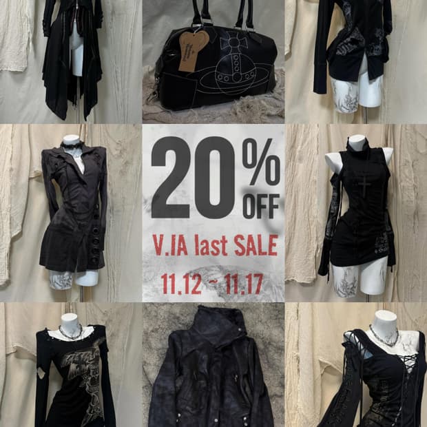 V.I.A 비아 last sale 11.12 ~ 11.17