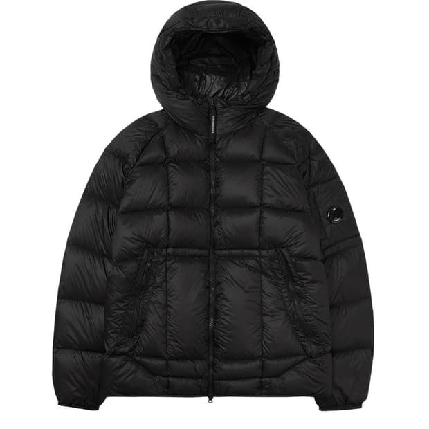 C.P. 컴퍼니 D.D. 쉘 후드 다운 자켓 블랙 L