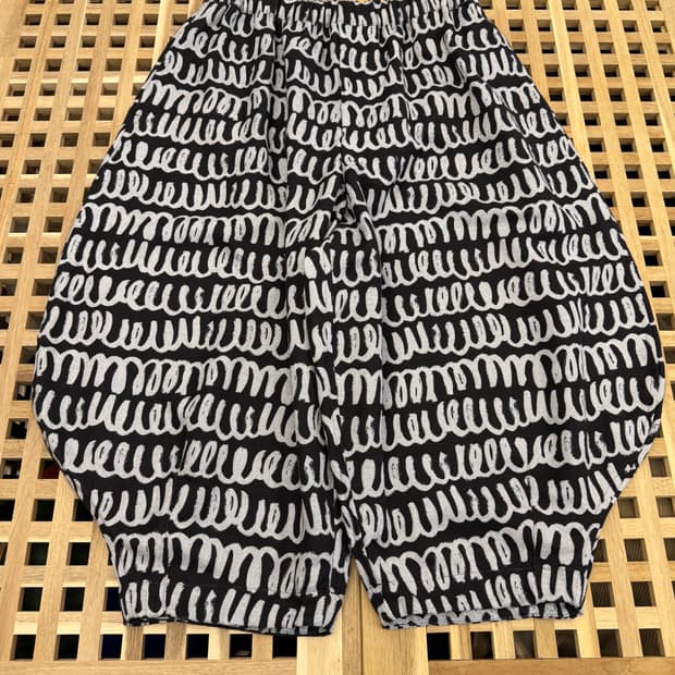 BLACK Comme des Garcons 꼼데가르송 벌룬팬츠