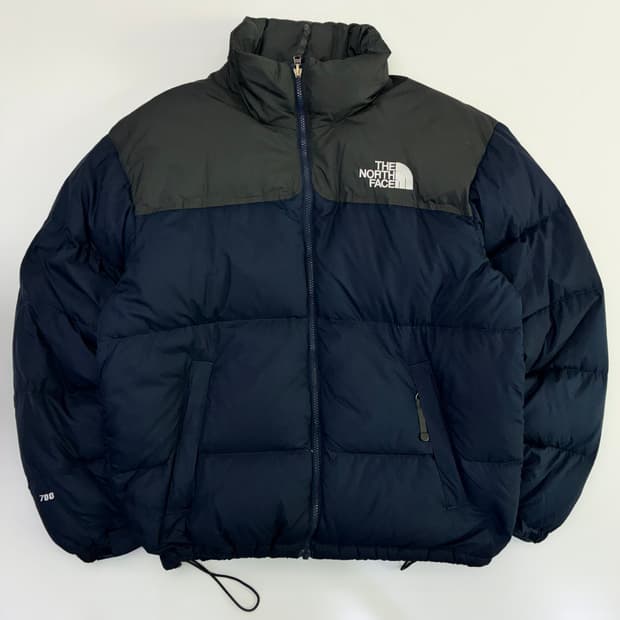 The North face 노스페이스 구형 네이비  눕시 패딩