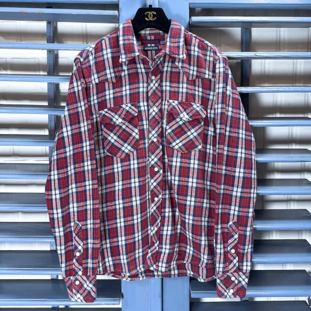 블루블루 Japan 인디고 다이 셔츠