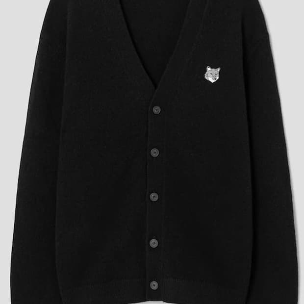 메종키츠네 가디건 새상품