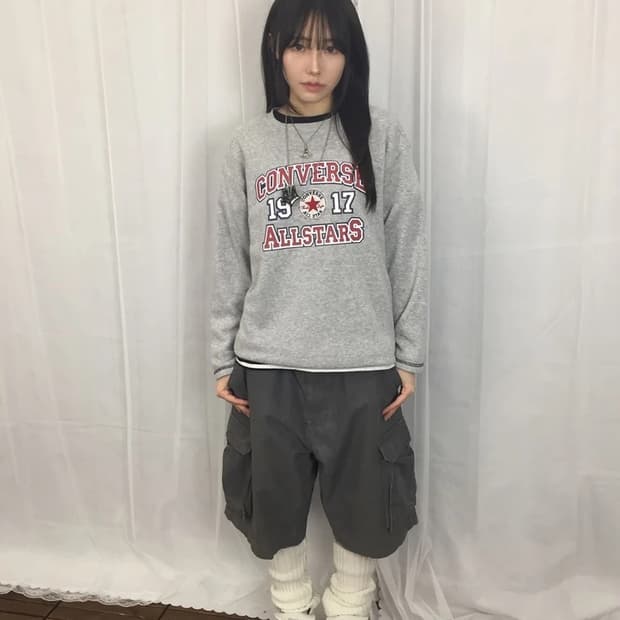 Converse All Stars Gray Lounge Sweat