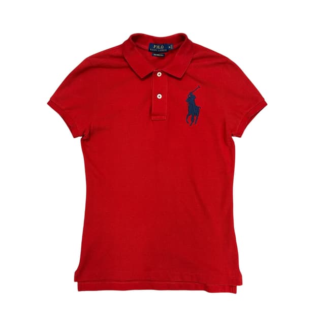 폴로 우먼스 치프키프 빅포니 레드 카라티(M)