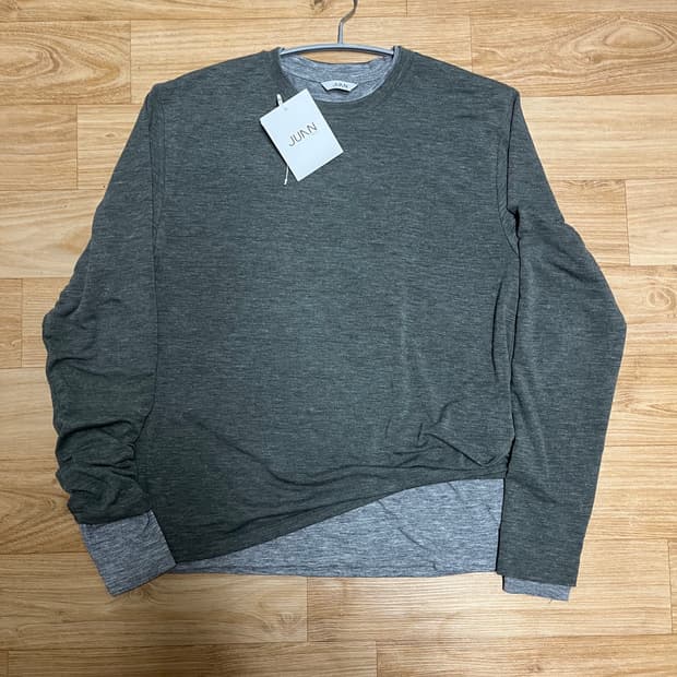 주앙옴므 레이어드 롱슬리브 m (차콜)