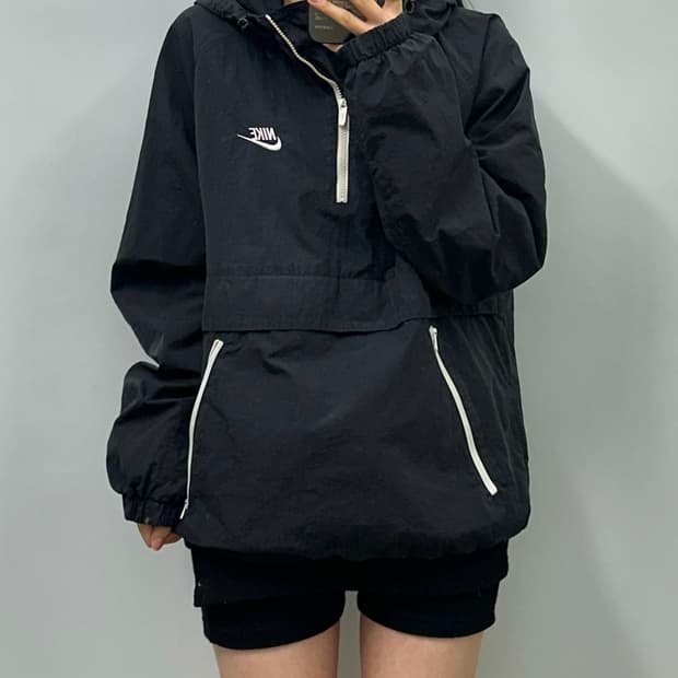 나이키 퓨추라 블랙 바람막이 아노락