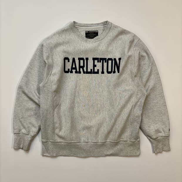 [M] 00s 챔피온 리버스위브 스웻셔츠 CARLETON