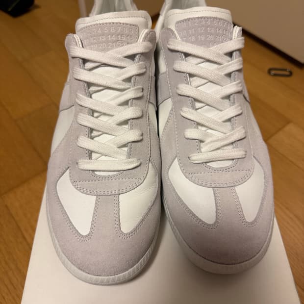 메종 마르지엘라 카프스킨 레플리카 스니커즈 화이트