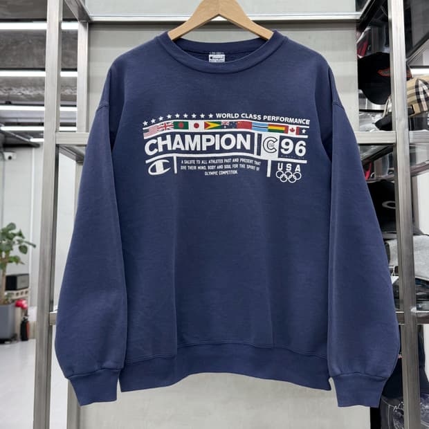 챔피온 USA 1996 애틀란타 올림픽 스웻 셔츠 맨투맨