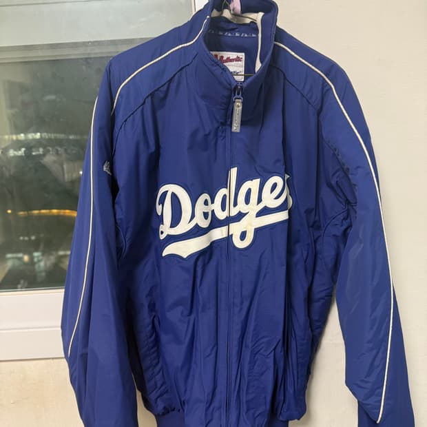 la 다저스 마제스틱 빈티지 오왼 바시티 야구 자켓 xl