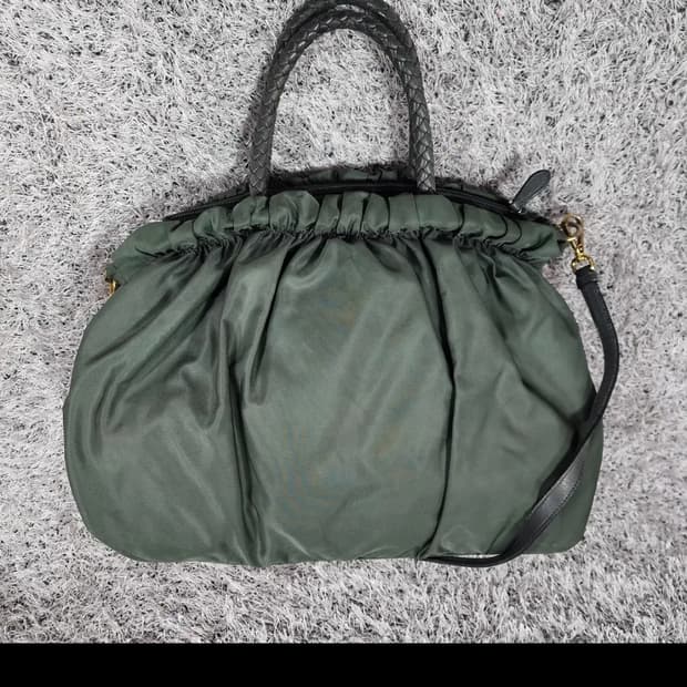 프라다 나일론 리본 토트백 숄더백