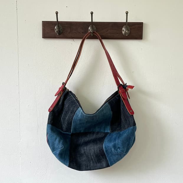 Japan vtg 데님 보부상백 