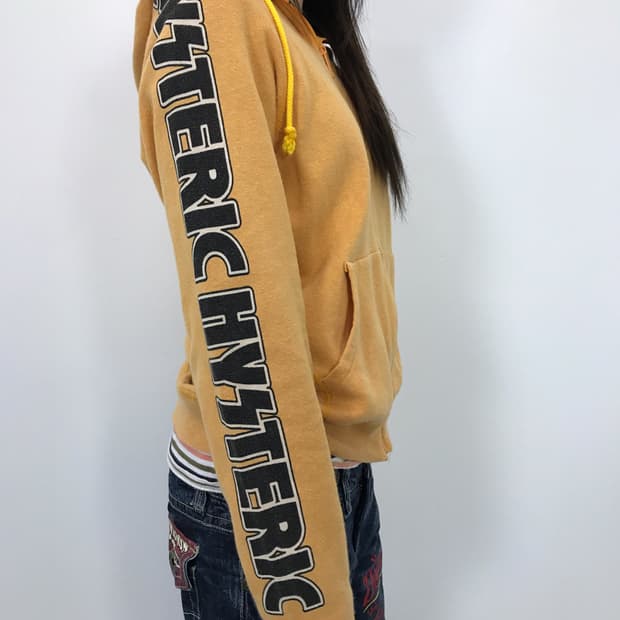 'Hysteric Glamour' Side Logo Hoodie Zip