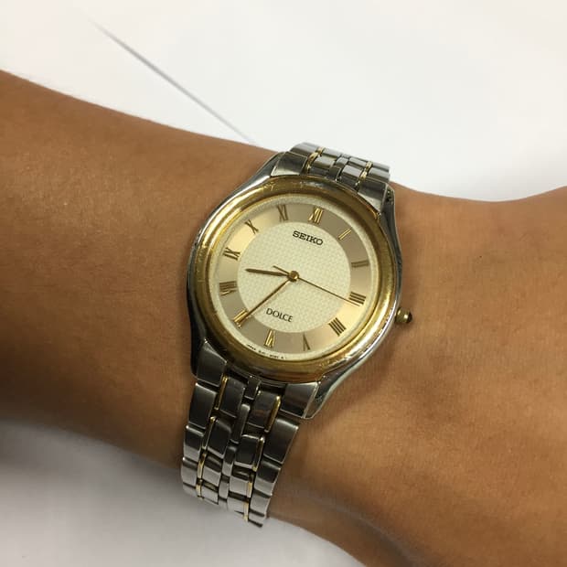 90s seiko dolce quatz combi