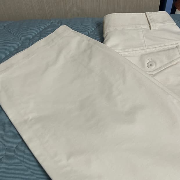 유니클로 저지배럴레그팬츠 m