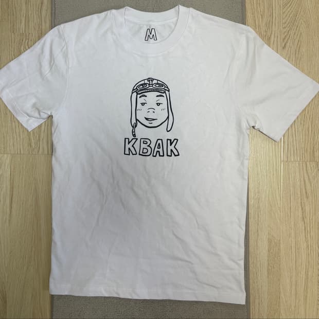 [S급] 곽준빈 끄박 KBAK 반팔 티셔츠 굿즈 M