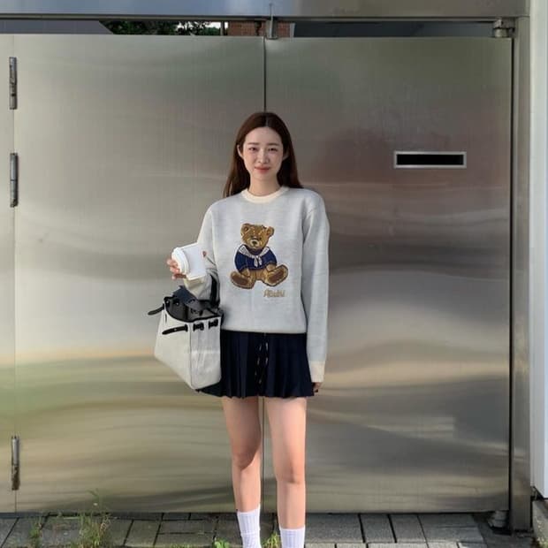 마리떼 프랑소와 저버 두들베어 니트