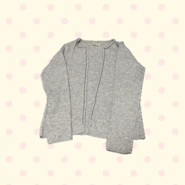 제주도 빈티지 니트 가디건