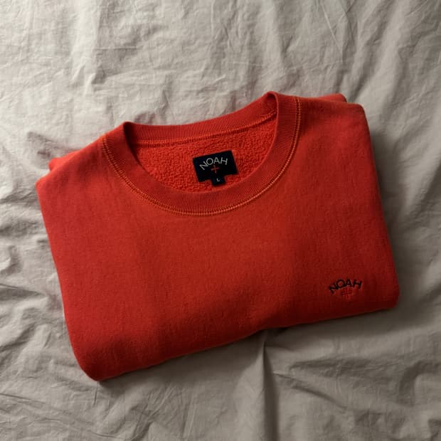 노아 코어 로고 크루넥 스웻셔츠
