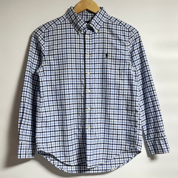 폴로 랄프로렌 체크 셔츠 남방 M