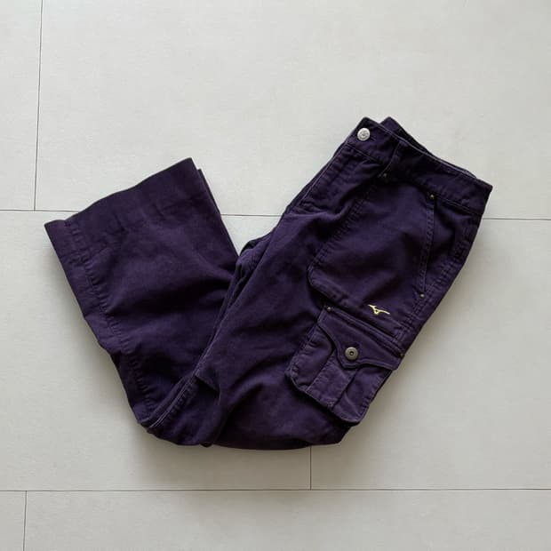 mizuno) corduroy cargo pants