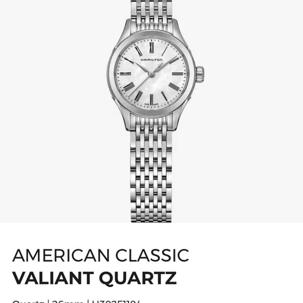 해밀턴 Hamilton 마더오브펄 여성시계