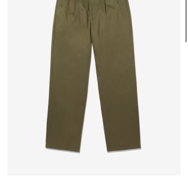 Noah 노아 트윌 올리브 팬츠 새제품 (26, 여성) 치노