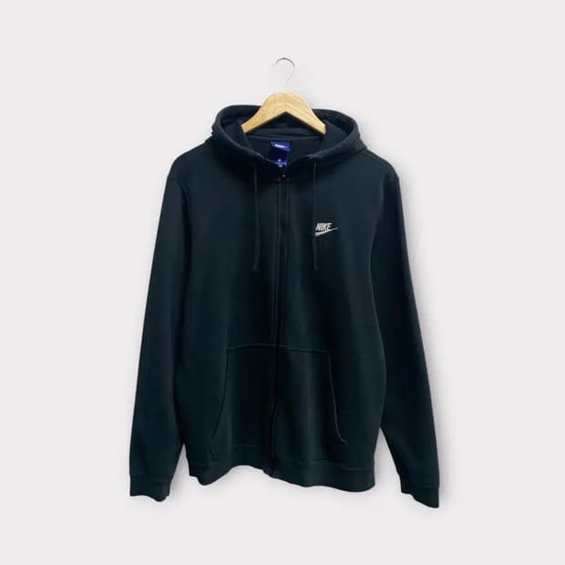 나이키 스우시 기모 후드집업 L
