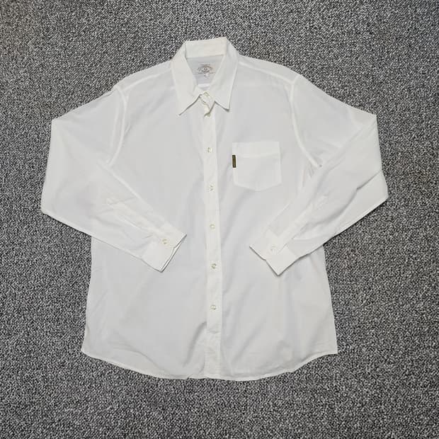 [105] 조르지오 알마니 오버핏 화이트 셔츠 (2911)