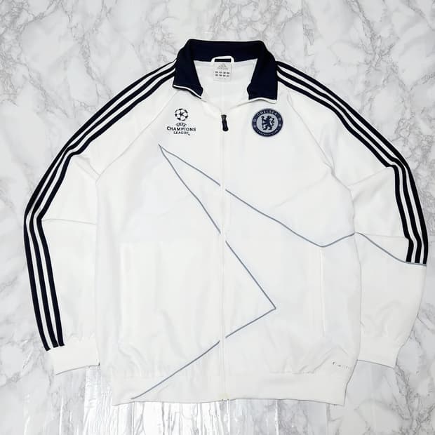 아디다스 첼시 09-10 챔피언스 리그 트레이닝 바람막이 자켓