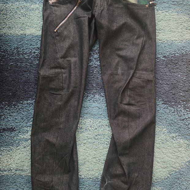 (구매시선물있음)빈티지 브래스민트 엔지니어드 유틸리티 데님팬츠 42사이즈