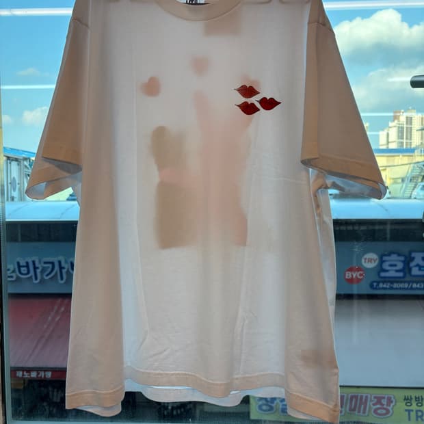 유니클로X카우스X앤디워홀 티셔츠 4xl