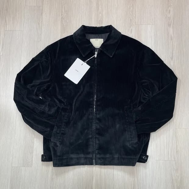 2)포터리 코듀로이 드리즐러 자켓 블랙