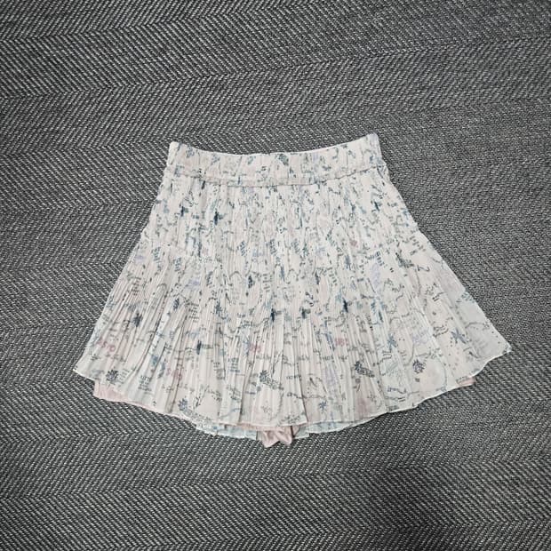 한섬 SYSTEM 시스템 RE-EDITION 플리츠 미니 스커트