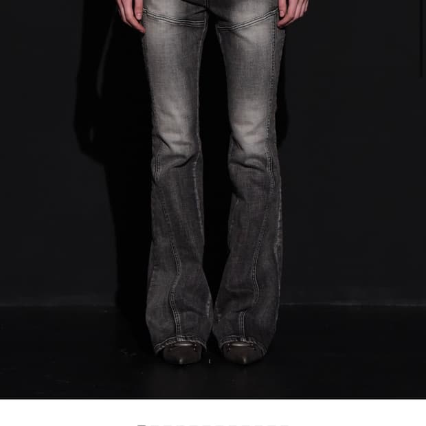 보헤미안서울 바지 데님 FRONT POCKET BOOTS CUT DEN