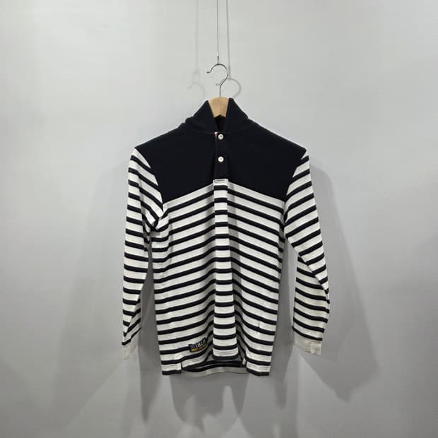 브룩스브라더스 우먼 스트라이프 후드 롱슬리브 L