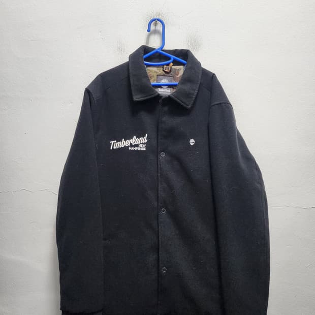 팀버랜드 블랙 코치 자켓 XXL