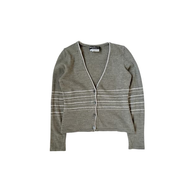 [M] 페레가모 빈티지 울 가디건