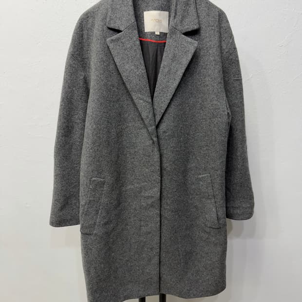 정품) 마쥬 그레이 간절기 코트 1(66)