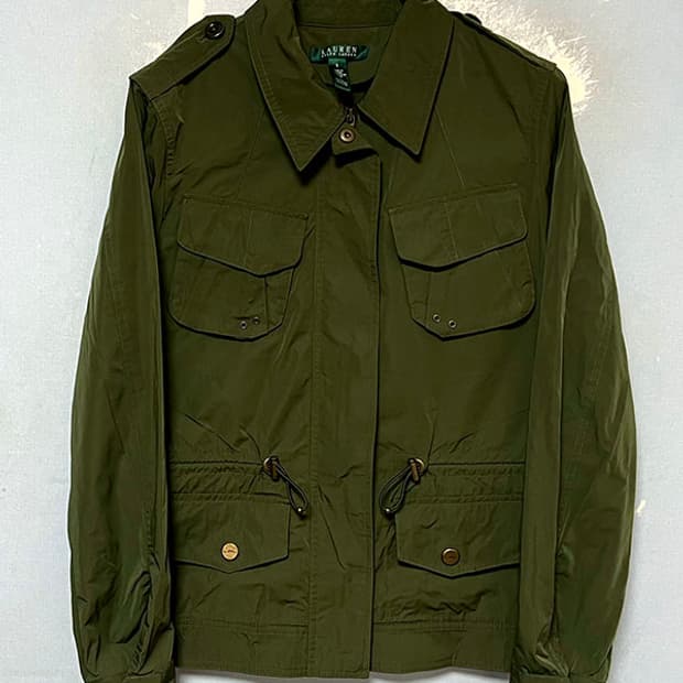로렌 랄프로렌 여자 필드자켓 춘추 바람막이 캐주얼 새상품 S 90 55