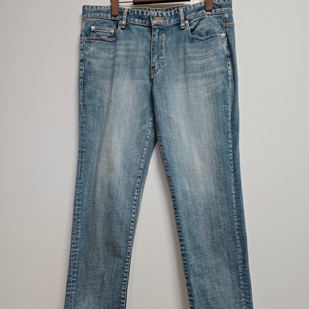 피스워크 청바지 데님 팬츠