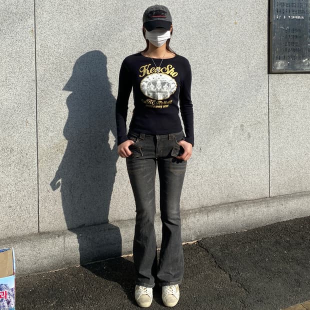 Early 2000s Vintage Flare Denim