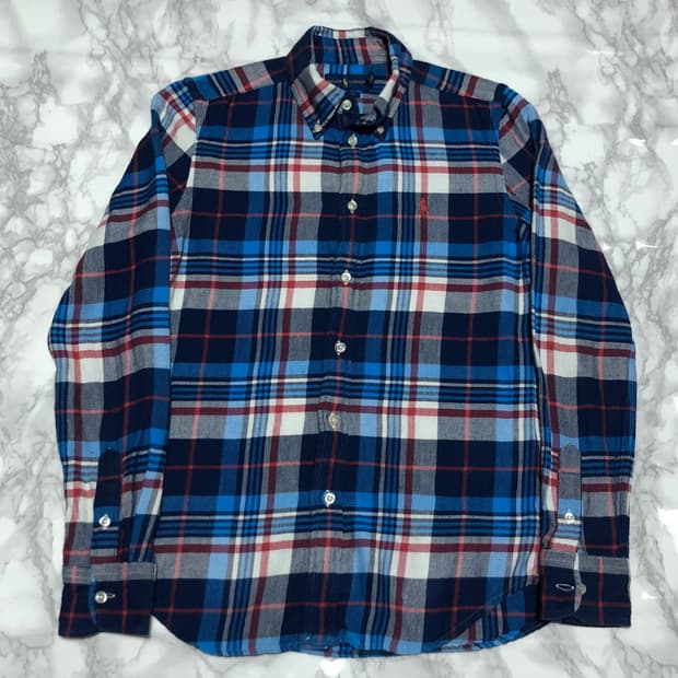 폴로 랄프로렌 셔츠 거의새거 플란넬